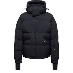 25 FW 몽클레어 블랙 Coraia 코라이아 사이드 포켓 숏 푸퍼 하이넥 패딩