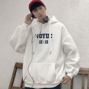 남성 3색 프리사이즈 모던 박스 후드 셔츠 STC-3001