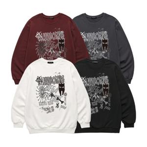 [밴웍스]CAT DO IT 맨투맨 (VLS0081) 4color