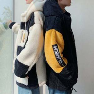 남여 후리스 후드 집업 2색 캐주얼 뽀글이 오버핏 남성후리스