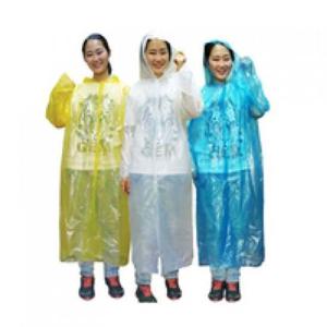 성인용 비닐우의 3컬러 휴대용우비 우비