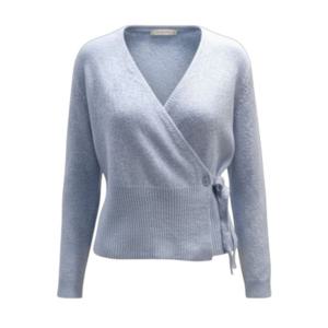 [페이지플린]브이넥 랩 스타일 긴팔 니트 F5DKN407