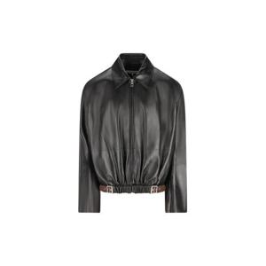 로에베 가죽 자켓 H526Y34L931100 AI25 Black
