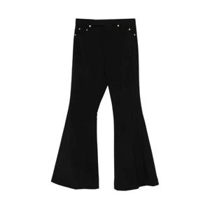 25 FW 릭오웬스 장식 플레어 팬츠 RU02E1365WGP TP444768573