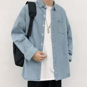 청남방 캐주얼셔츠 데님셔츠