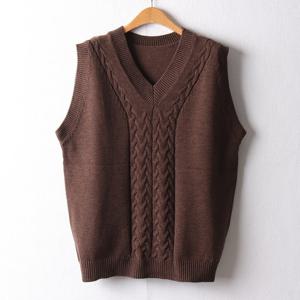 나야홍 / 아이우먼 베이직꽈배기베스트 EBF711M510 빅사이즈