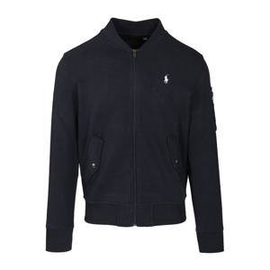 랄프로렌 더블 니트 코튼 블렌드 봄버 재킷 710980339 001