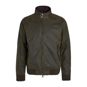 바라쿠타 스탠드 칼라 왁스 코튼 재킷 BRCPS1009UT2743 634