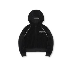 M 디스커버리키즈자켓 BQK DKTR55046-BKS 여아 벨루어 트레이닝 후드 자켓