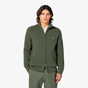 라코스테 공식 남성 립조직 풀집업 가디건 AH155E-55N E9F