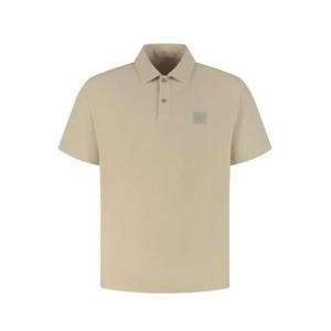 25 FW 스톤 아일랜드 로고 패치 숏슬리브 폴로셔츠 베이지 K1S152200001S0F11