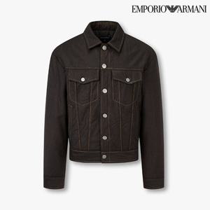 [엠포리오 아르마니]남성 배색 스티치 울 트러커 자켓 A515310004(1970000)