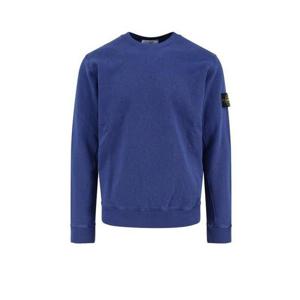25 FW 스톤 아일랜드 컴퍼스 배지 크루넥 스웨트셔츠 블루 K1S156100020S0060