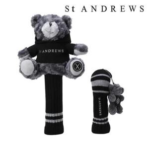 세인트앤드류스  (831E3CVA02) 공용 후드 테디베어 헤드 커버 SET
