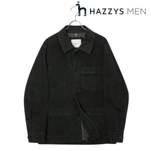 헤지스 남성 (HZJU5D325E3)  25FW  클래식  그린 몰스킨 헤지로우 워크 자켓