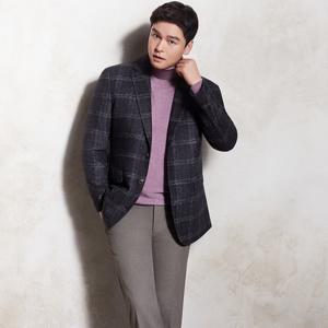 [크로커다일남성]울 혼방 클래식 레트로 체크 자켓 CDAABJK4105_