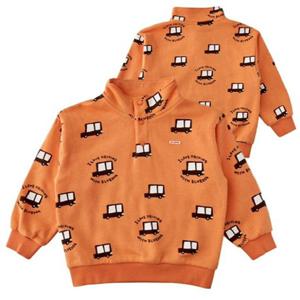 [블루독8-아동] OR)자동차패턴맨투맨 반집업 반목 기모 티셔츠 두돌선물 초등학생 25C2533406