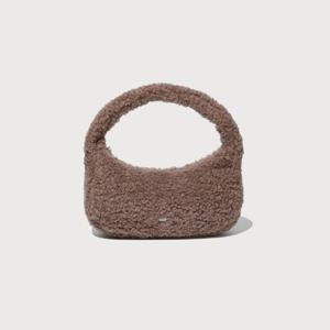 커버낫크로스백 JQS CO2504TB84-BR 클로버하트 플러피 호보백 Brown