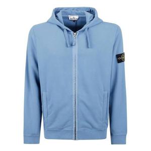 25 FW 스톤 아일랜드 컴패스 패치 와펜 지퍼업 후드 자켓 블루 K2S156100067S0A20