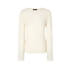 질스튜어트 뉴욕 여성 25SS 아이보리 단색 울혼방 긴팔티셔츠 WJTS5B700IV