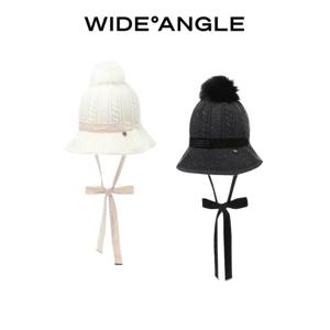 [와이드앵글]CO 니트 고착 버킷햇 WWW23C13