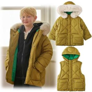 [블루독8-아동] KH)디테쳐블덕다운점퍼 조끼 오리털 겨울패딩 파카 두돌선물 초등학생 25C7511404