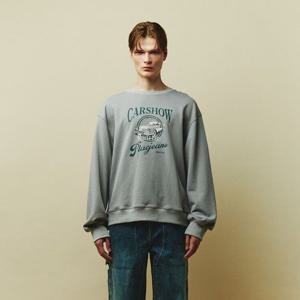 [플랙진]공용 플랙진 로고 그래픽 맨투맨 (PWTH3WSL84U)