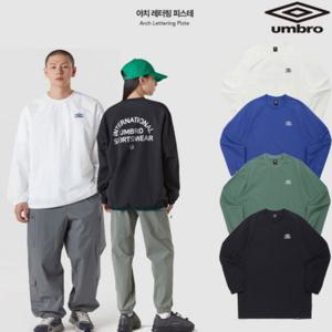 [엄브로]아치 레터링 피스테 UQ111CWT25 4종