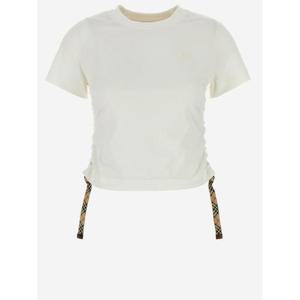 BURBERRY Burberry T shirts and Polos White 8109184CHALK