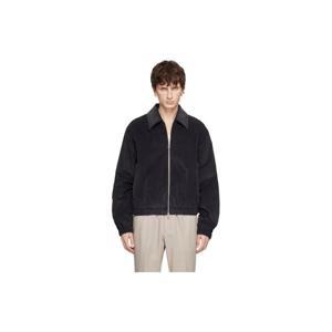 AMI Paris 재킷 그레이 코튼 아미 드 꾀흐 패딩 집업 재킷 252482M180006