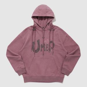 엄브로후드티 NQC UP422CHDN0-MPK [UMB X LEEY] 스트링 후드 티셔츠 / MOONSCAPE PINK