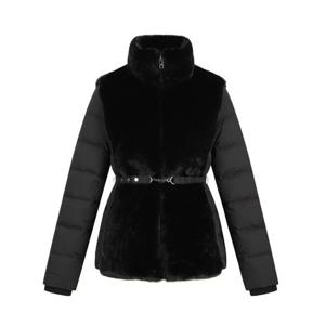 [핑]여성 벨티드 에코퍼 포인트 구스  다운 점퍼 121E4JP352_BK_