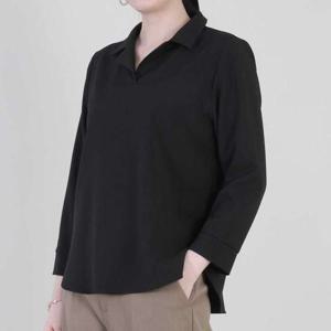 애비뉴투지 엄마옷 컨버터블 카라 정장 봄 가을 초겨울 긴팔 블라우스 B11525