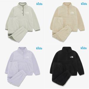 NT7TR58 노스페이스 키즈 파인콘 플리스 세트