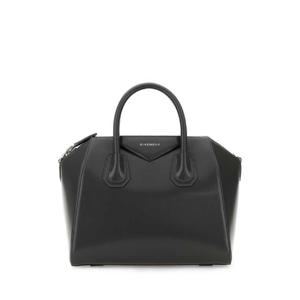 GIVENCHY 짙은 회색 가죽 작은 안티고나 핸드백 BB5149B00D 021