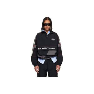 25 FW 마틴로즈 남성 블랙   그레이 하키 트랙 재킷 252892M202006
