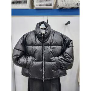 [에꼴리에]글로시 크롭 푸퍼 웰론 조끼 24RT151-1_DJ