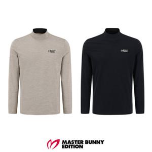 [마스터바니에디션] (411E4TI403) 남성 백 로고 하이넥 긴팔 티셔츠