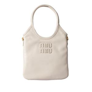 미우미우 토트백 5BA281VOLI2IEO F0009 WHITE