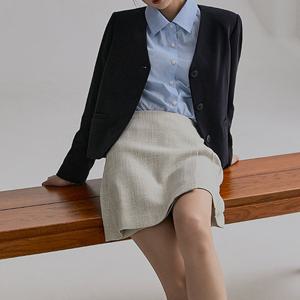 [미쏘]플리츠 A라인 미니 스커트 (MIWWHC903G-T)