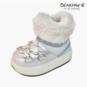 [베어파우(슈즈)]아동 ARI 토끼털 포인트 양털 스키 부츠 (K3042084RD-K-EGR)