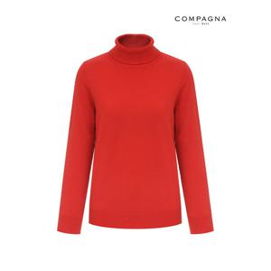 [꼼빠니아][꼼빠니아]하이넥 컬러 니트-CW23SW6012061C