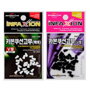 인펙션 DMF-309 카본쿠션고무 V형 쿠션고무