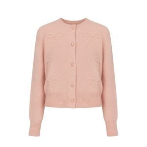 [레코브]진주리본 가디건 LC31EYKC608X