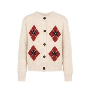 [레코브]꽃자수 아가일 가디건 LC41EXKC016D