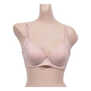 3/4컵 노와이어 베이직 매쉬 B컵 브라