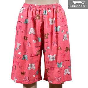 귀여운 디자인의 여성 밴딩 7부 파자마 냉장고잠옷