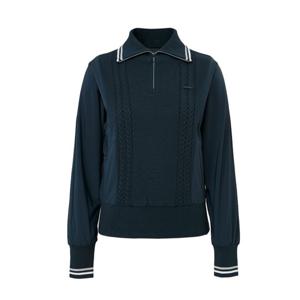 [와이드앵글]여성 TO 우븐 하이브리드 반집 방풍 스웨터 L WWW25K32G9