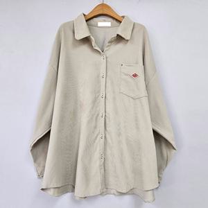 나야홍 / 아이우먼 코듀로이포켓라벨남방 LYT528M510 빅사이즈