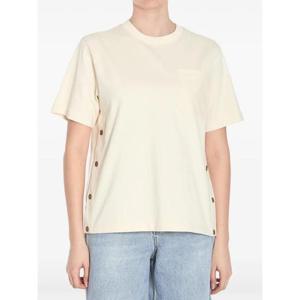 몽클레어 코튼 티셔츠 포켓 8C0002089A4U 050 WHITE